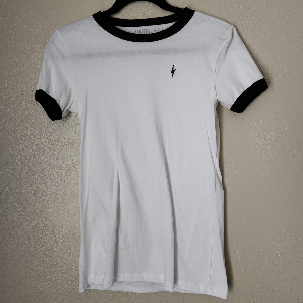 Lights Label Lightning Bolt Tee